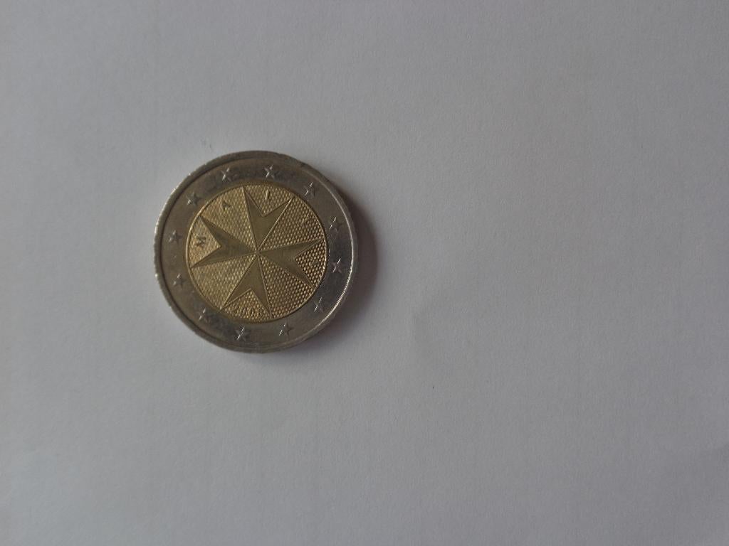 Munt Malta 2008 van €2, Postzegels en Munten, Munten | Europa | Euromunten, Ophalen, Malta