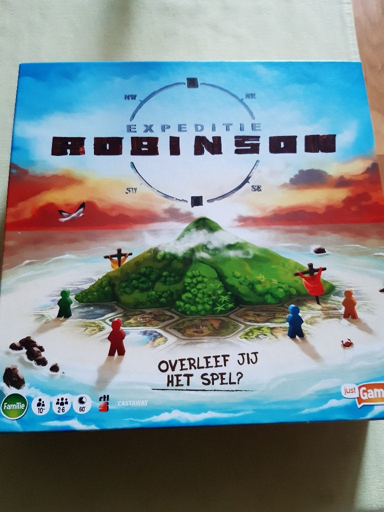 Expeditie ROBINSON, Vijf spelers of meer, Ophalen, Zo goed als nieuw, Just Games