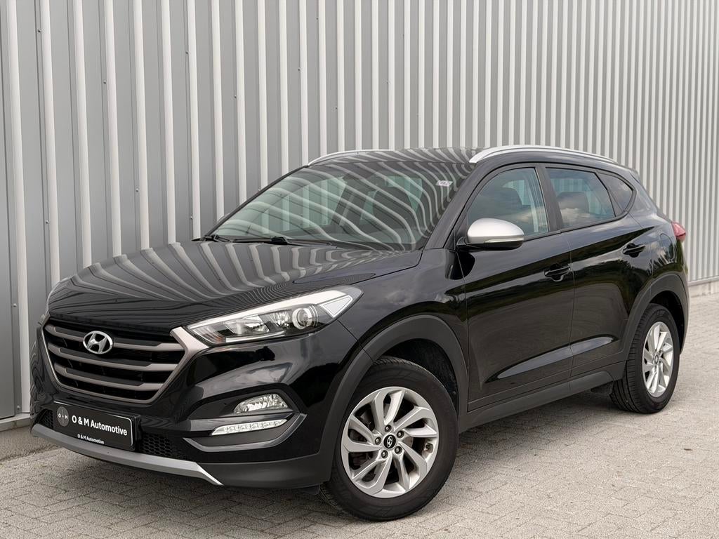 Hyundai Tucson 1.6 GDI 2018 EURO 6b Navi/camera/sensoren, Voorwielaandrijving, Stof, 4 cilinders, Zwart