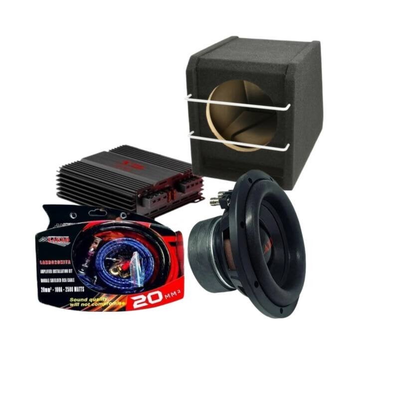 Minipowerpack 13 - LAKRO/Bass Habbit - 8 inch - 250 watt RMS, Informatique & Logiciels, Enceintes Pc