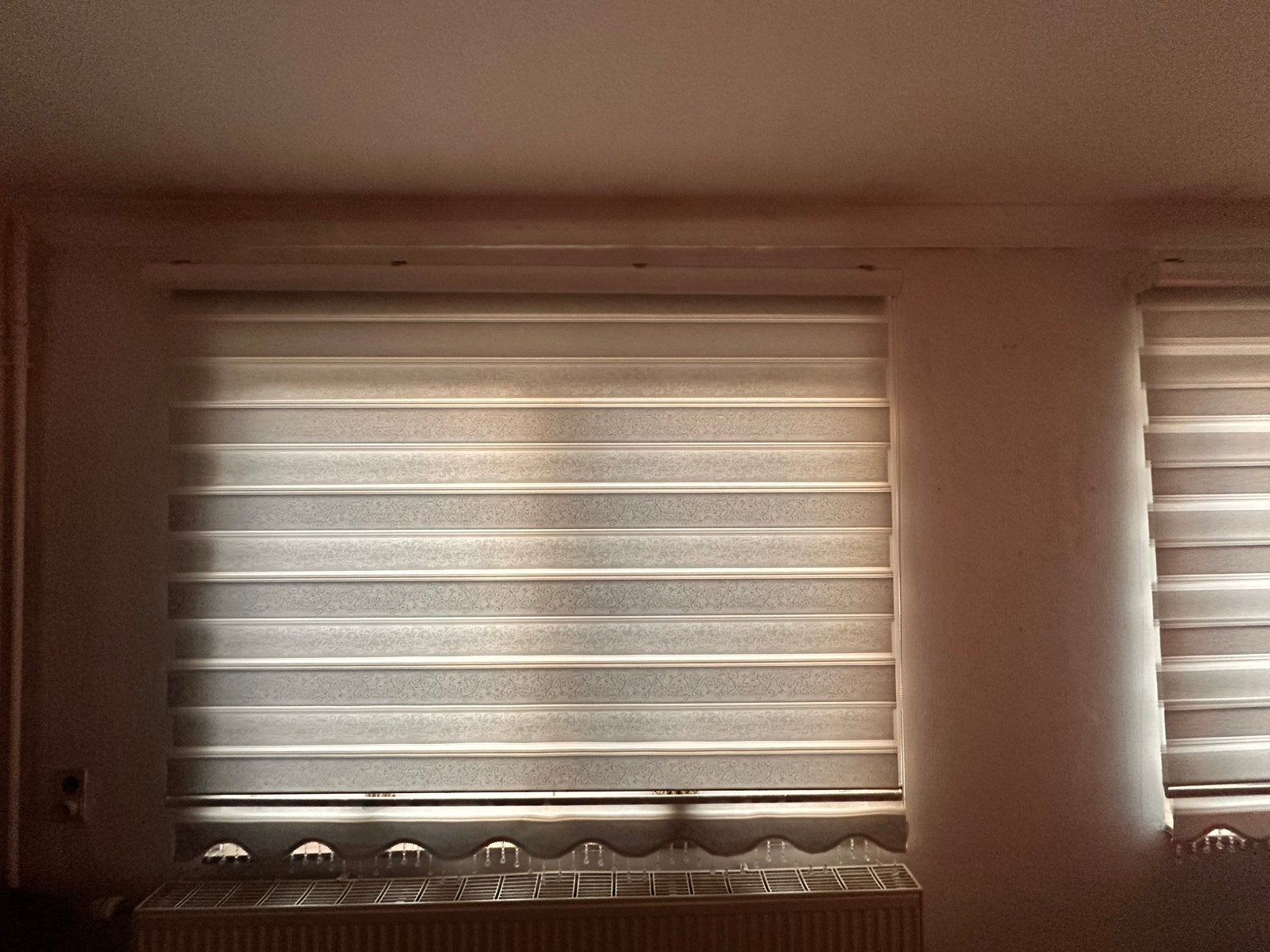 2 rideaux de 195 cm de large, 2 mètres de long,, Enlèvement, Comme neuf