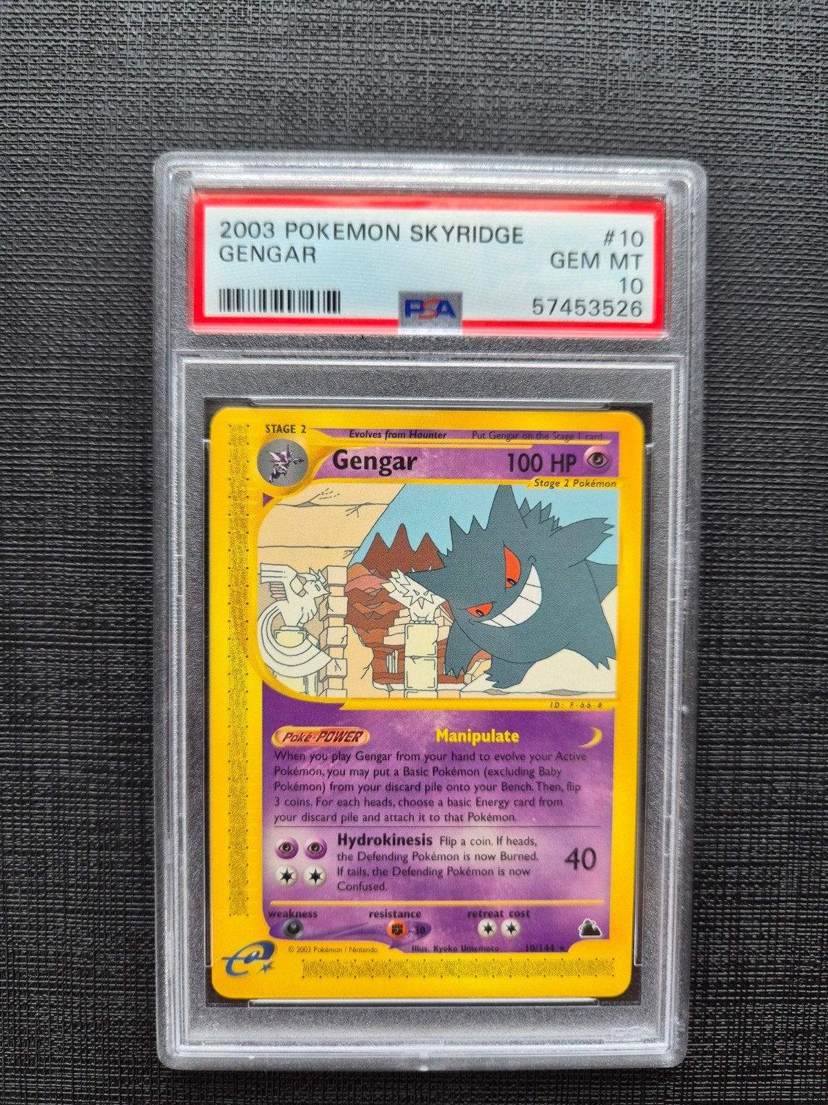 Gengar 10/144 PSA 10 !, Ophalen of Verzenden