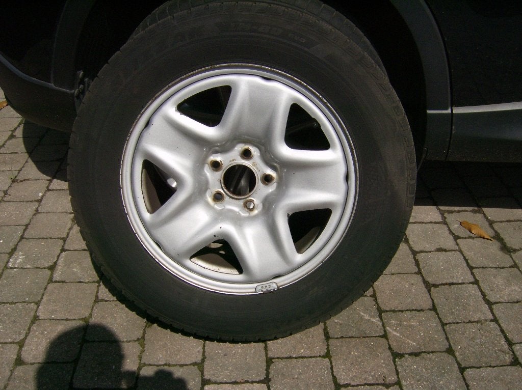 winterbanden op 17" stalen velg (4 stuks), Autos : Pièces & Accessoires, Pneus hiver, Véhicule de tourisme, Enlèvement, Utilisé