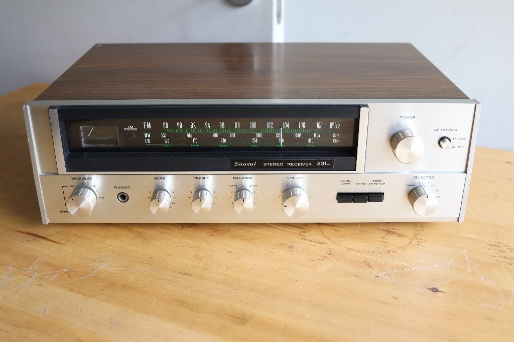 Sansui 331, Audio, Tv en Foto, Versterkers en Ontvangers, Gebruikt, Ophalen, Overige merken, Minder dan 60 watt