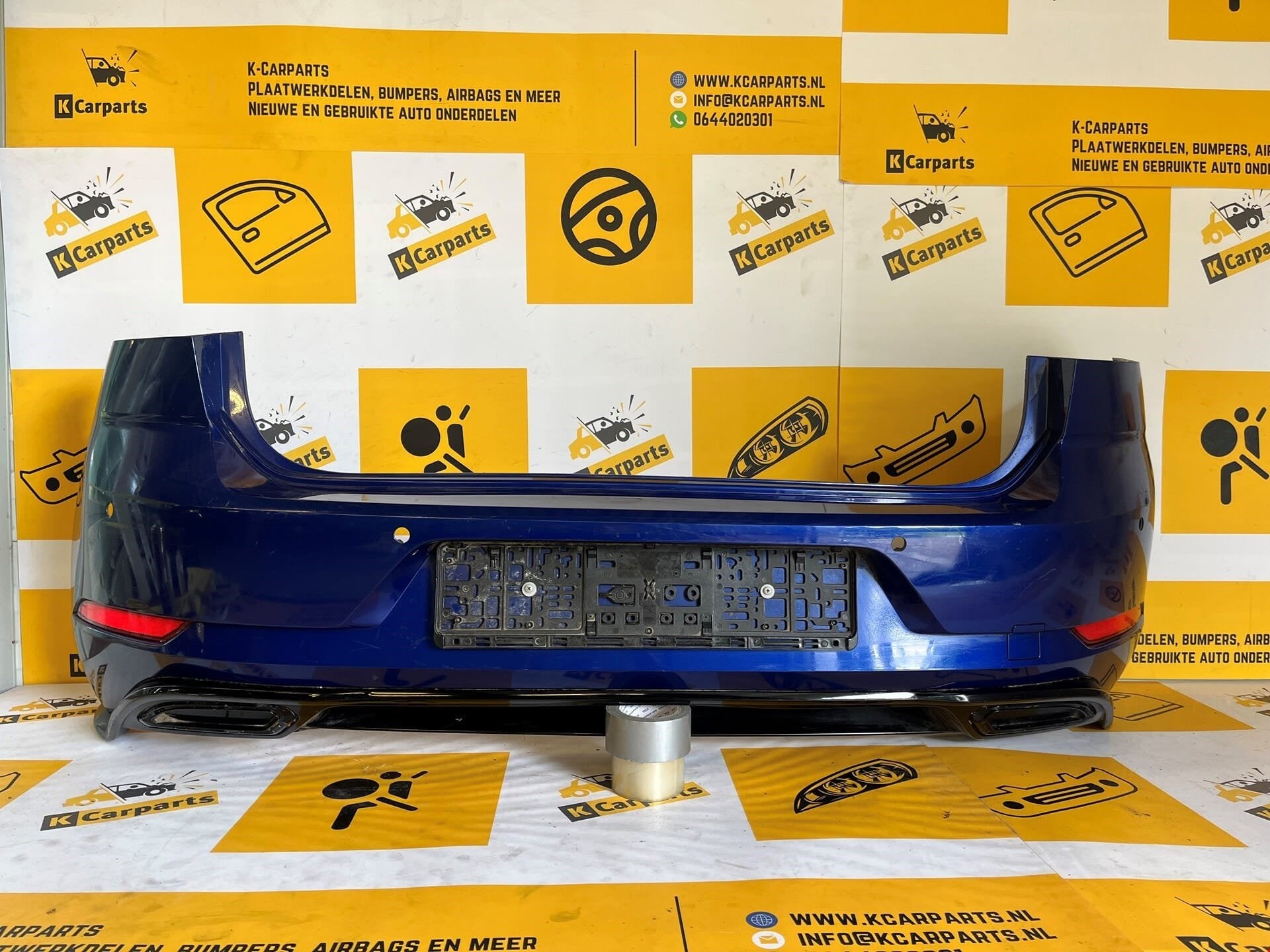 Achterbumper VW Golf 7 GTI / GTD Facelift 4xPDC 5G6807421BK, Auto-onderdelen, Info@fabrikant.eu, Achter, Bumper, Fabrikant BV