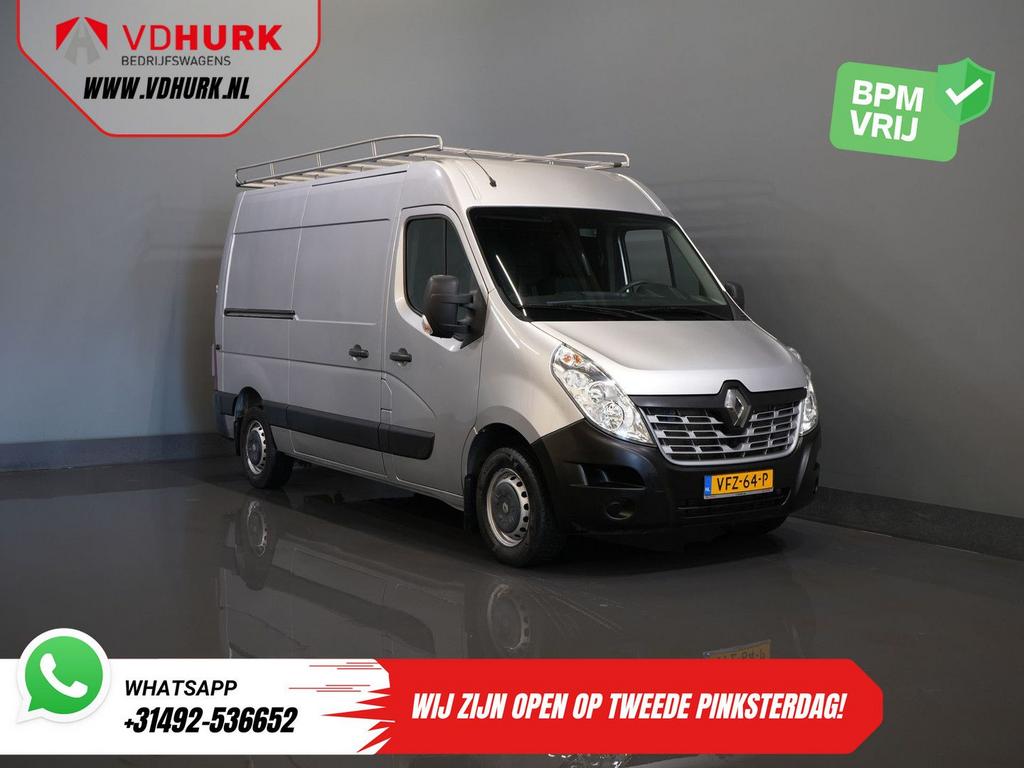 Renault Master T35 2.3 dCi 145 pk L2H2 270Gr.Deuren/ 2.5t Tr, Auto's, Bestelwagens en Lichte vracht, Renault, Bedrijf, 183 g/km