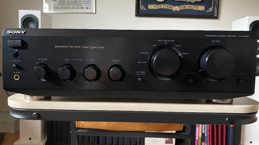Sony TA FE530R Geïntegreerde versterker, Audio, Tv en Foto, Ophalen, Gebruikt, 60 tot 120 watt, Sony