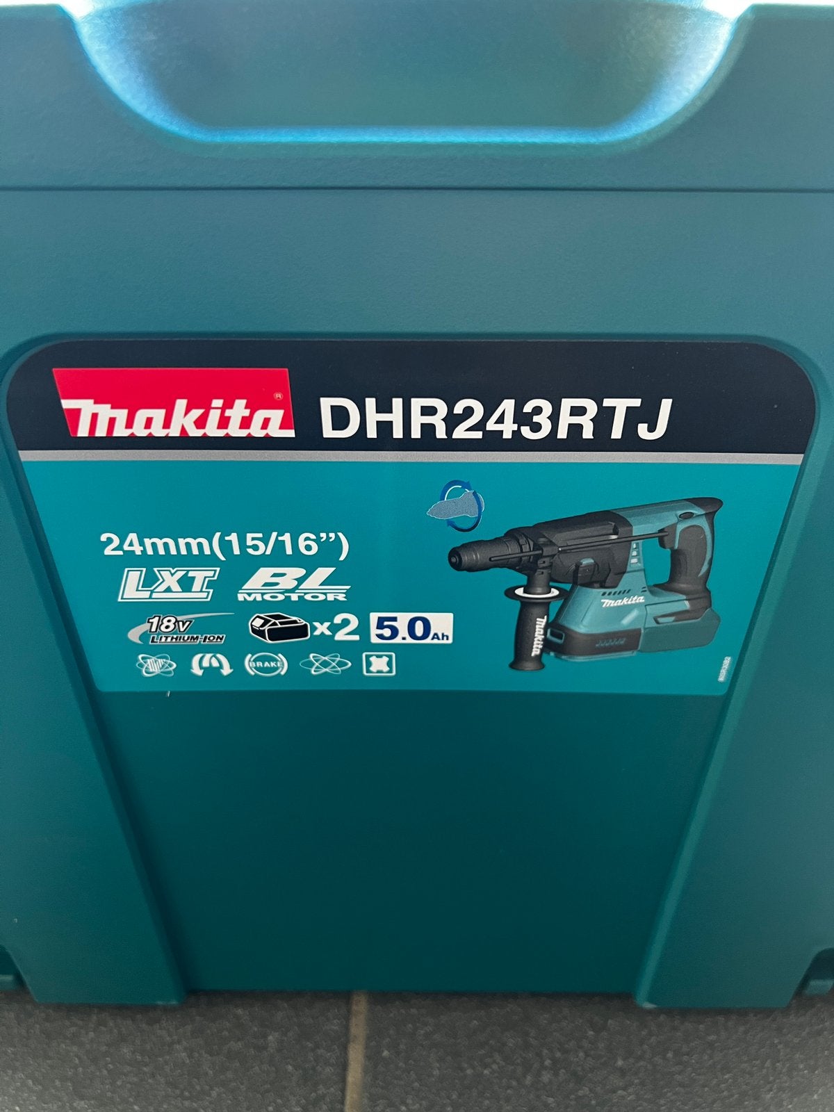 Makita combihamer DHR243RTJ, Ophalen of Verzenden, Nieuw, Overige typen, Makita