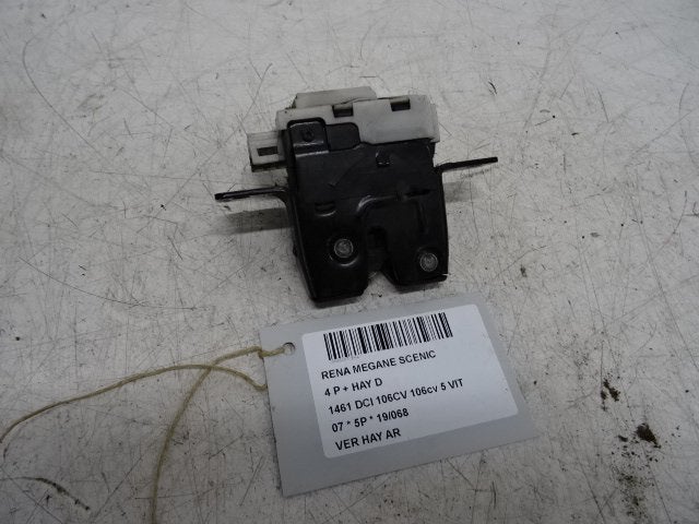 SERRURE COFFRE Renault Scénic II (JM) (01-2003/06-2009), Autos : Pièces & Accessoires, Utilisé, Renault, Haillon arrière