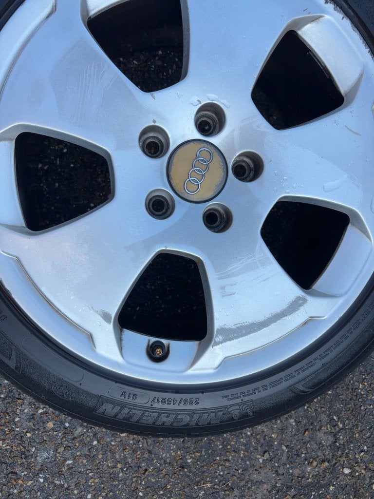 Audi A3 originele 17” velgen/banden 225/45R17., Auto-onderdelen, Banden en Velgen, Ophalen, Gebruikt, 17 inch, Band(en)