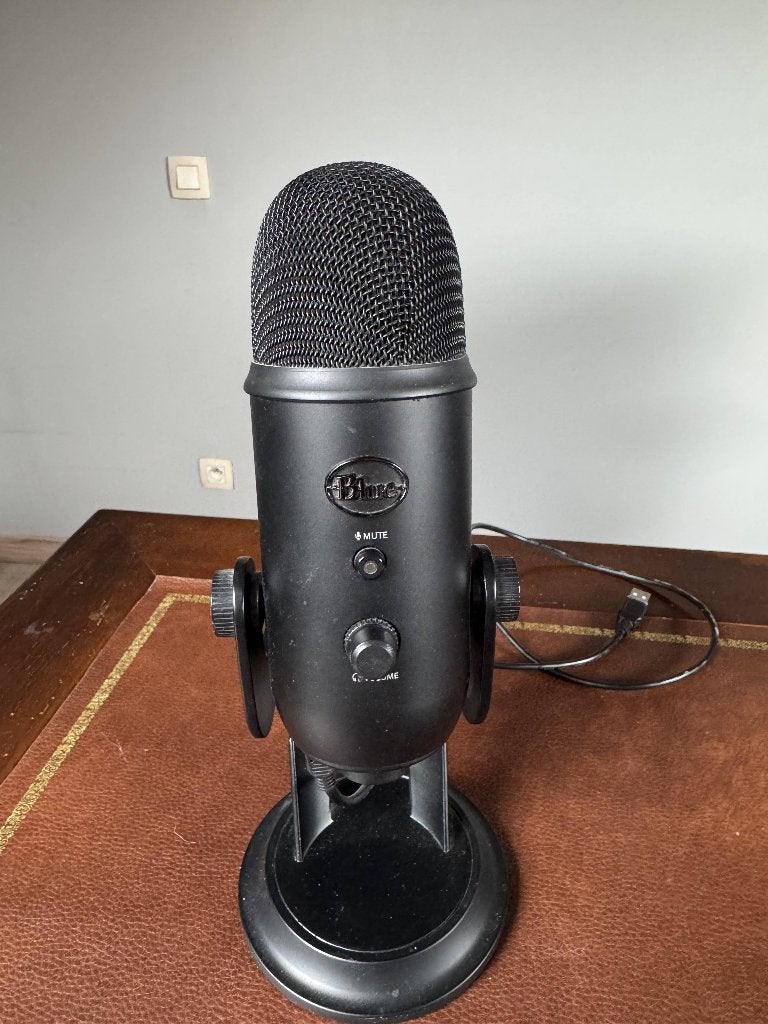 Micro Blue Yeti, Ophalen, Zo goed als nieuw, Studiomicrofoon