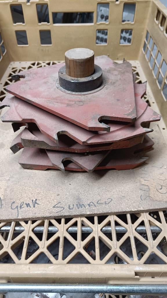 Freeskoppen houtbewerking, Doe-het-zelf en Bouw, Ophalen, Gebruikt