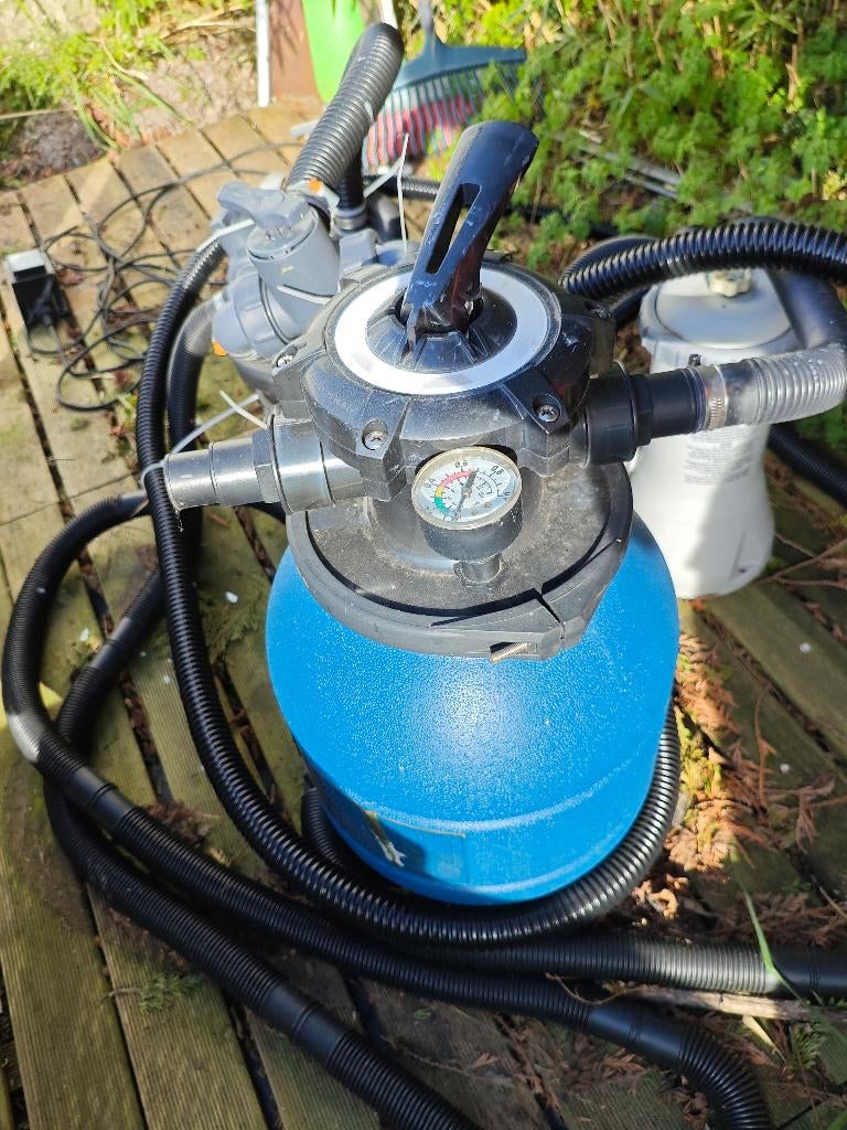Zandfilter, Tuin en Terras, Zwembad-toebehoren, Gebruikt, Overige typen, Ophalen