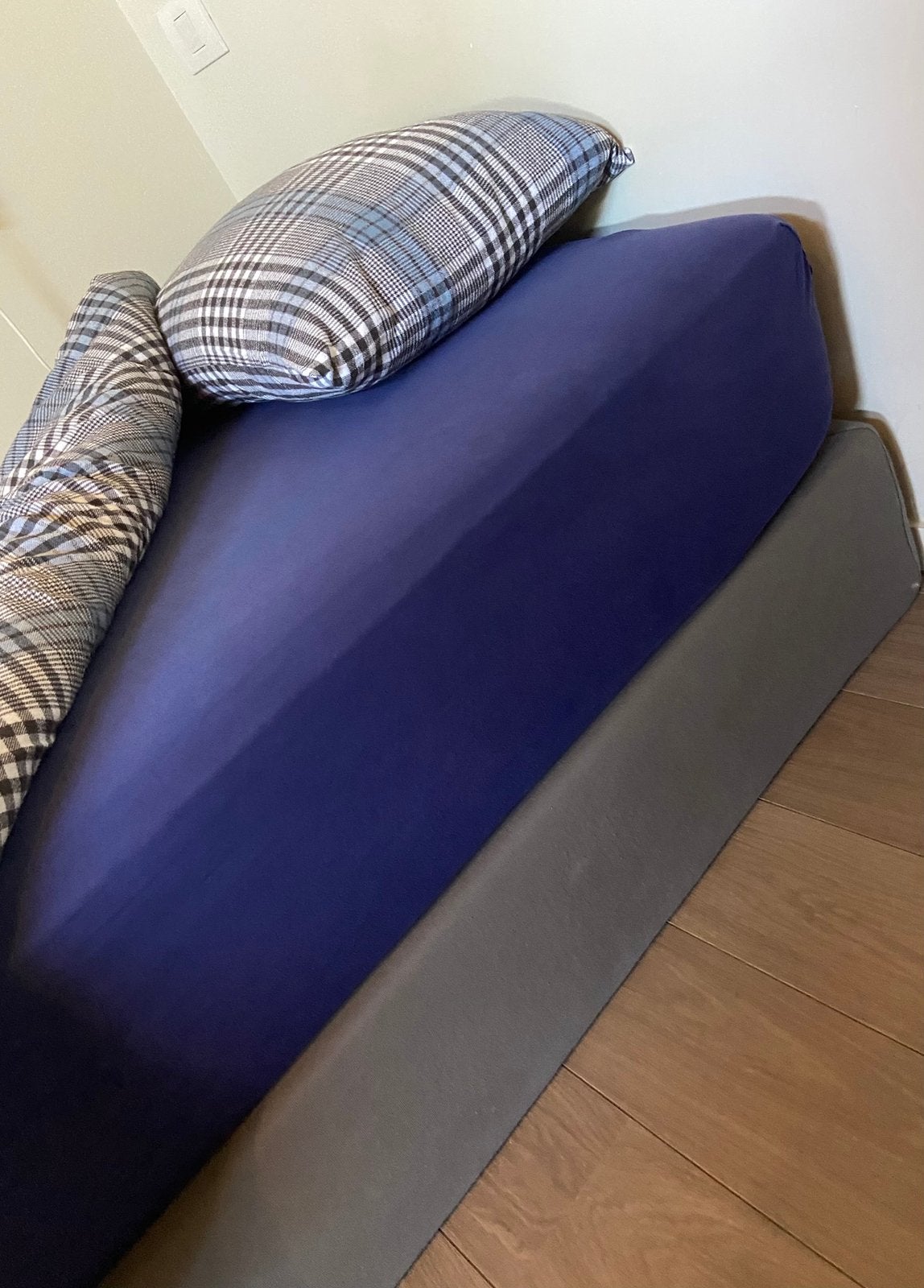Boxspring, Huis en Inrichting, Ophalen, Gebruikt, 90 cm, Eenpersoons