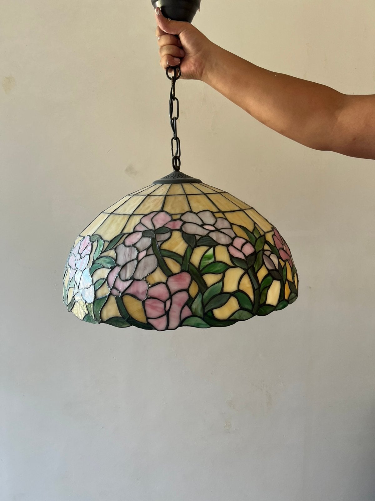 Luminaire fleuri, Enlèvement, Comme neuf