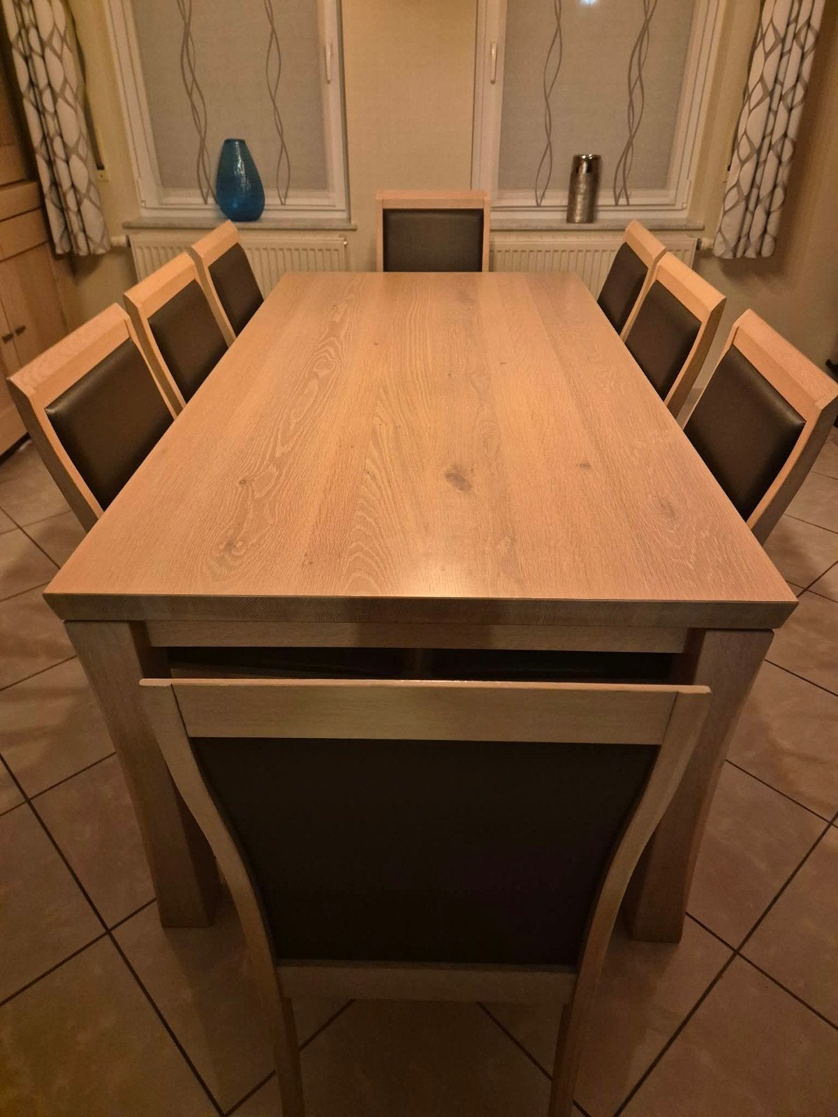 salle à manger complète, Huis en Inrichting, Ophalen, Zo goed als nieuw, Contemporain, 8 stoelen of meer