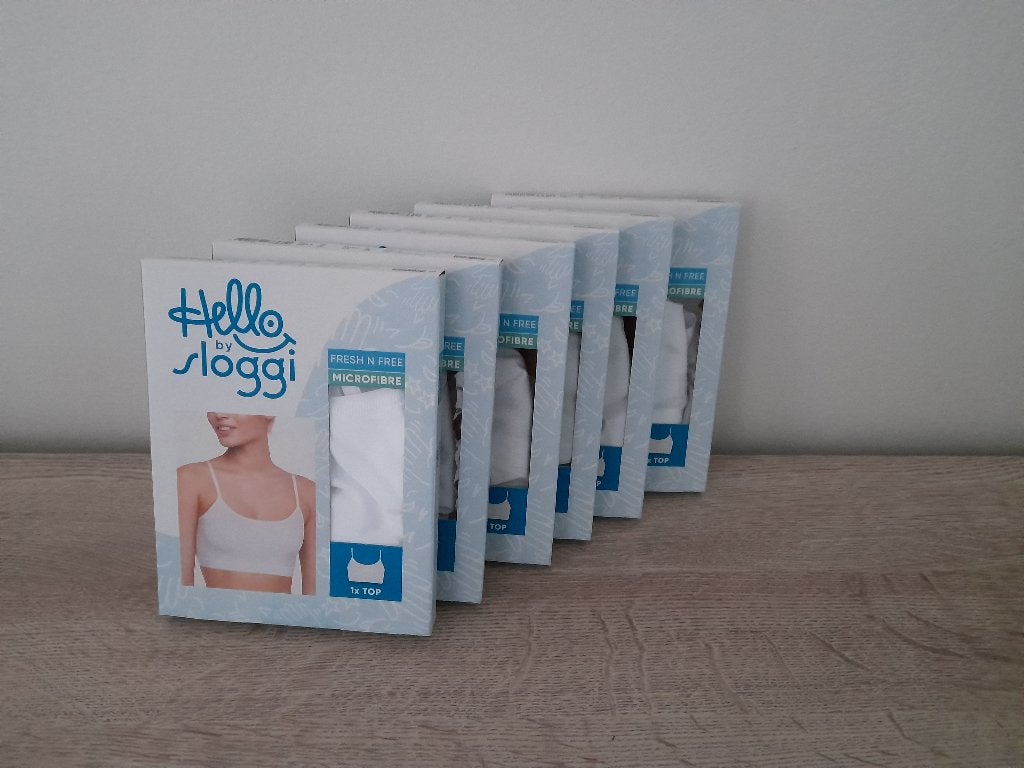 Sloggi Top, Ophalen of Verzenden, Wit, BH