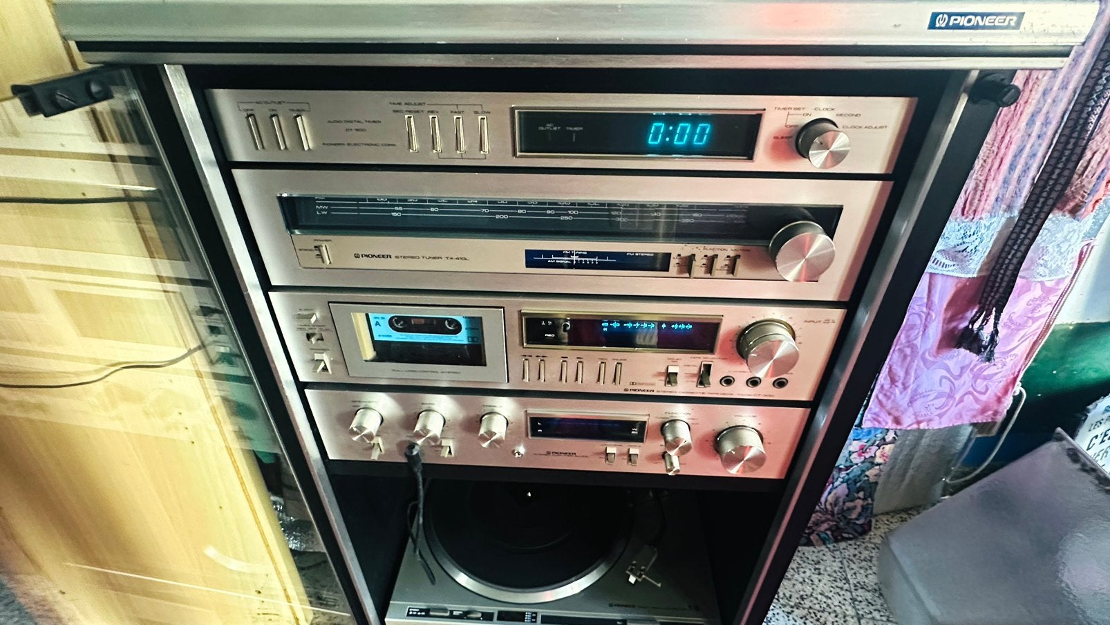 Tour stéréo Pioneer Blue Line, TV, Hi-fi & Vidéo, Enlèvement, Utilisé, Autres types