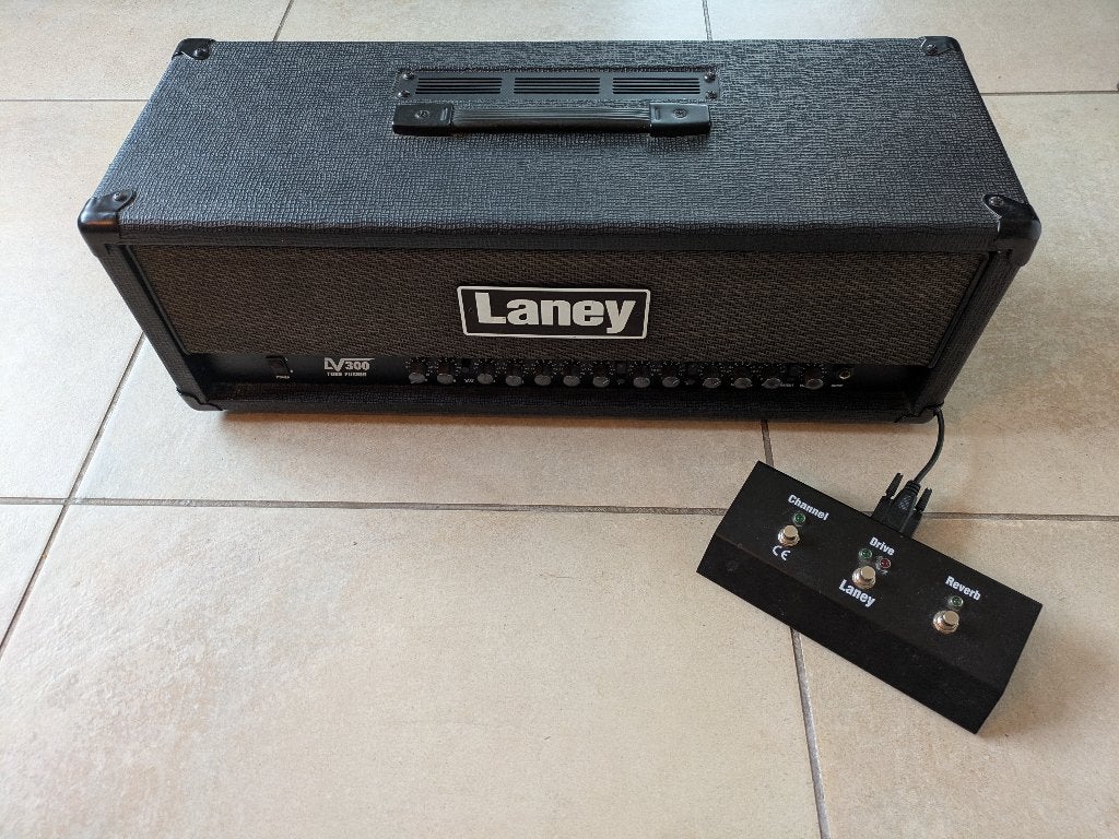 Laney LV300H – preamp à lampe – avec footswitch, Musique & Instruments, Amplis | Basse & Guitare, Enlèvement, Utilisé, Guitare