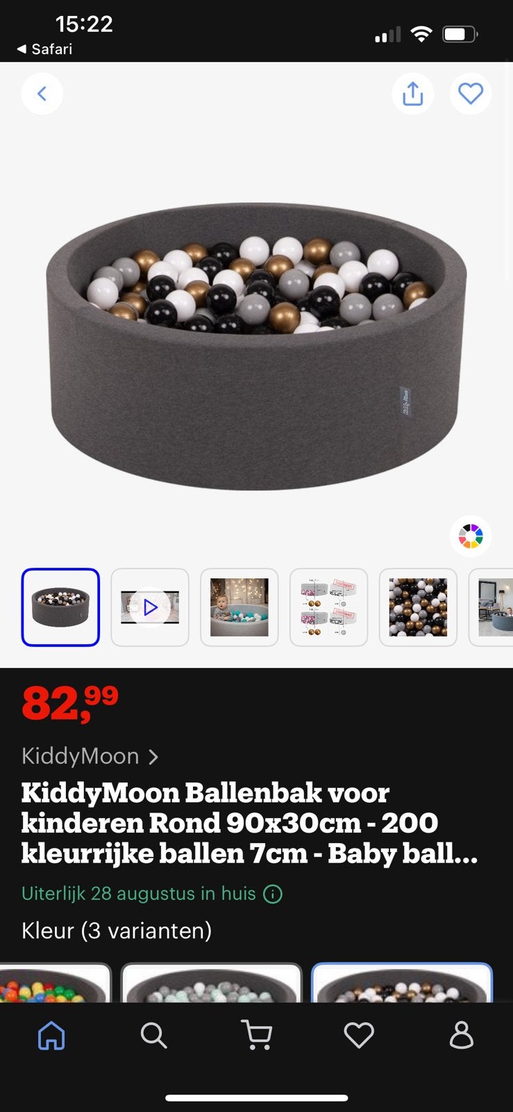 Ballenbad baby, Kinderen en Baby's, Speelgoed | Babyspeelgoed, Ophalen, Zo goed als nieuw