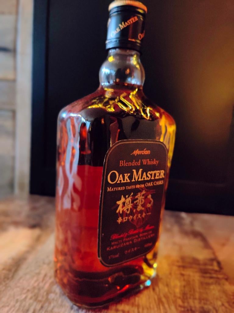 Karuizawa - Oak Master (Mercian) 66cl 37% Mercian Blended, Overige gebieden, Overige typen, Nieuw, Ophalen of Verzenden
