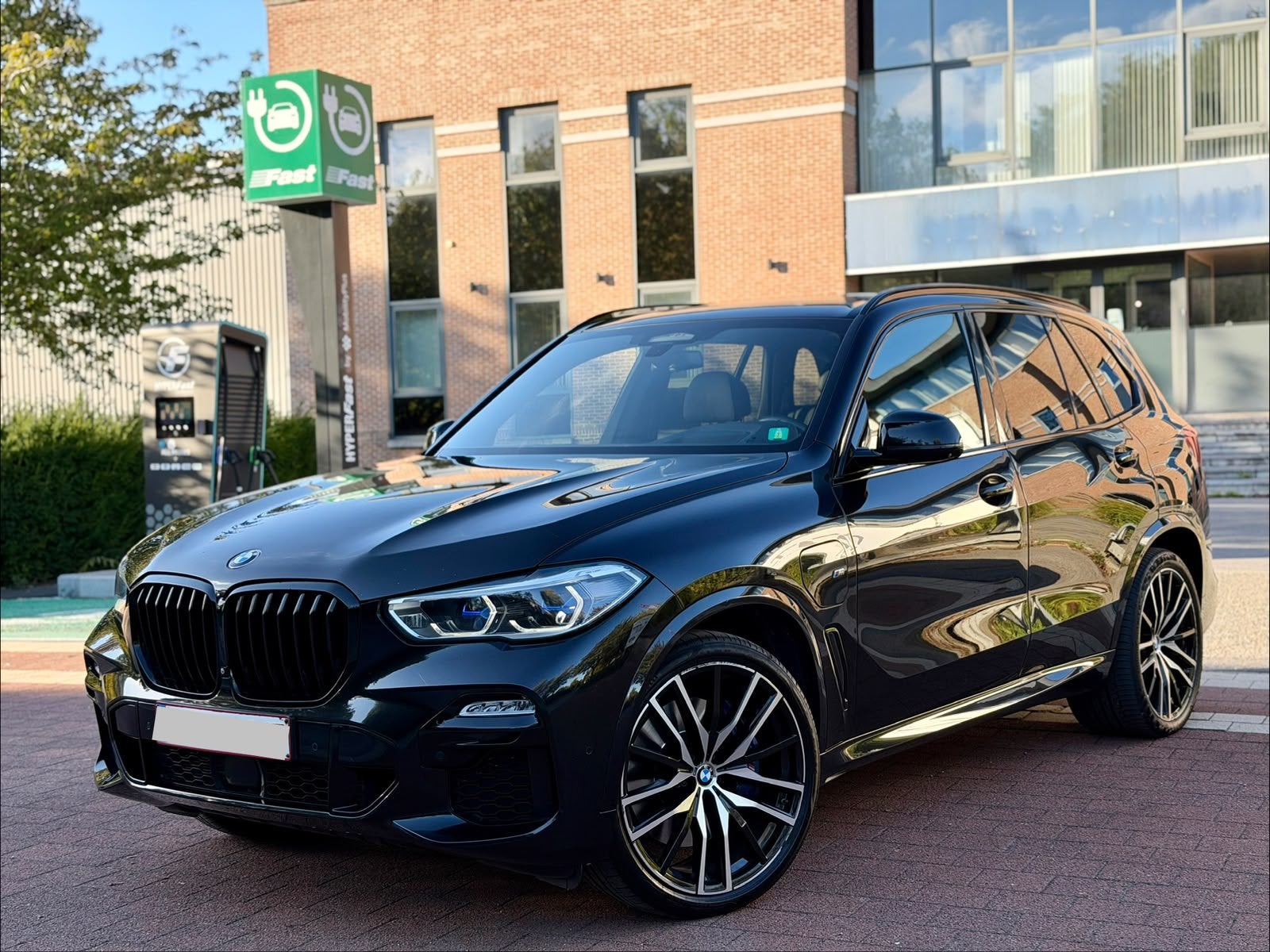 BMW X5  M-Pack - Laserlight - Pano  - ACC - HUD - 360 - H&K, Auto's, Dealer onderhouden, Zwart, Leder, Bedrijf