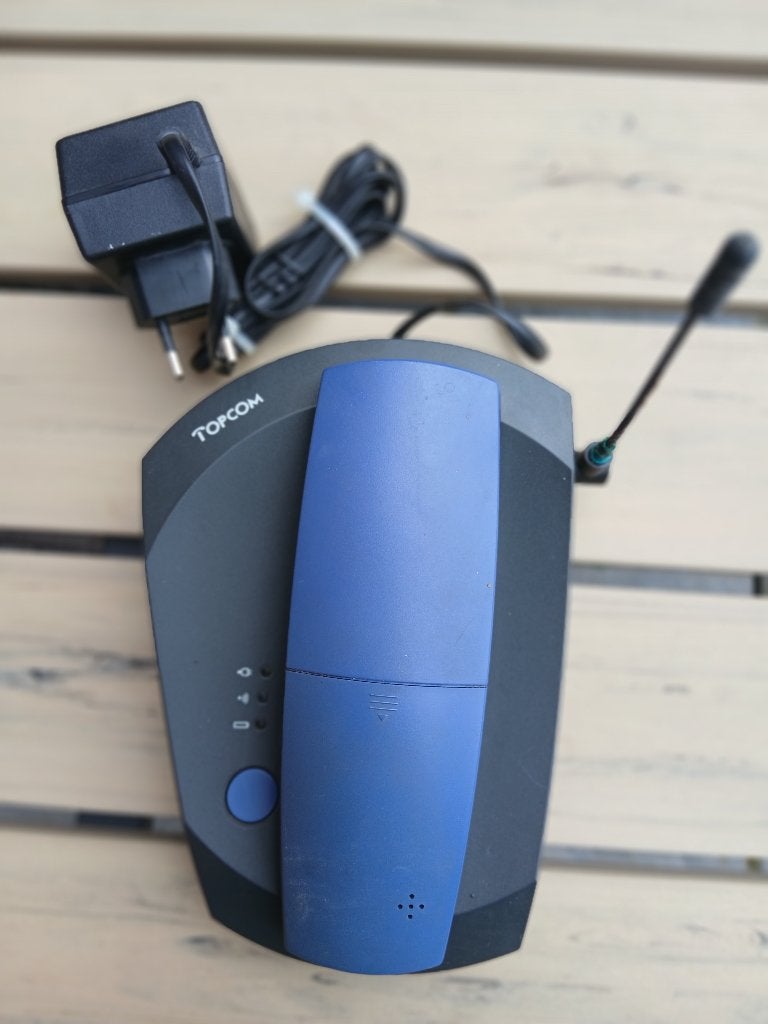 Draadloze telefoon Topcom, Telecommunicatie, Ophalen of Verzenden, Gebruikt, 1 handset