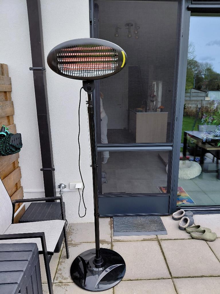 Terrasverwarmer, Ophalen, Zo goed als nieuw, Elektrisch, Vloer