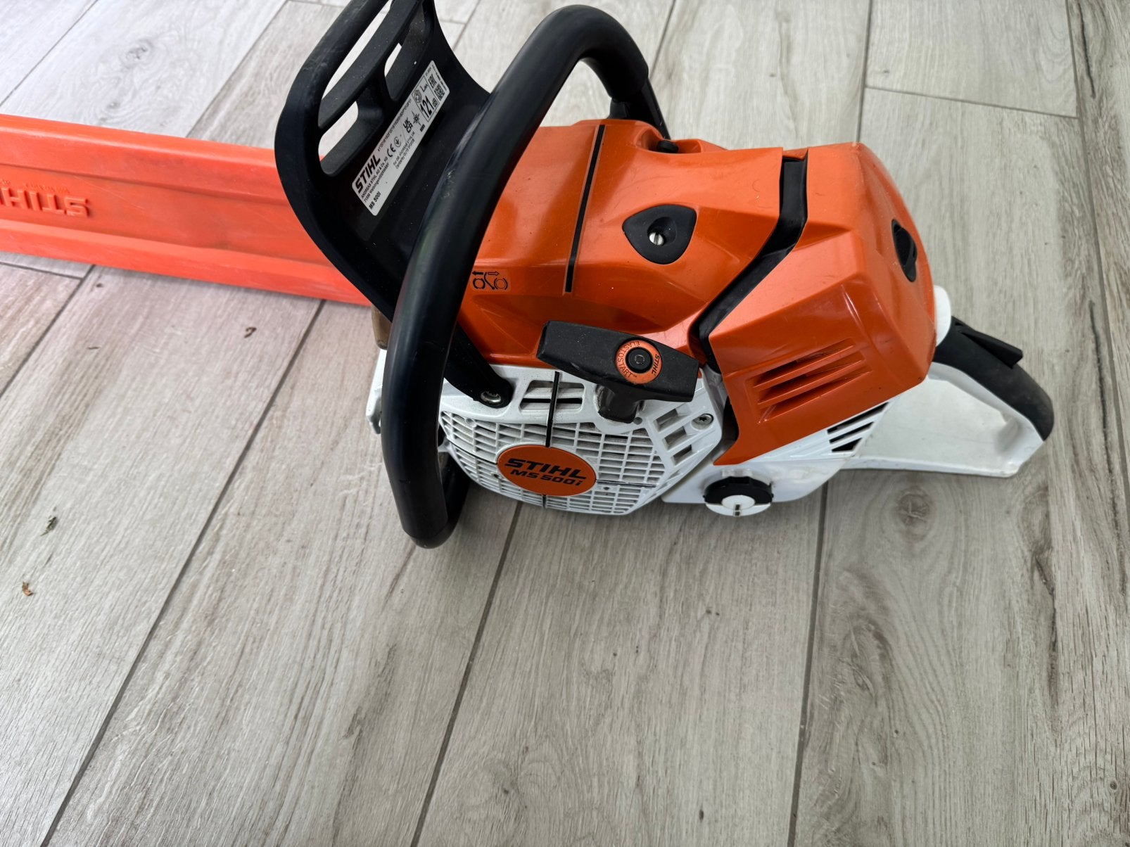 Tronçonneuse STIHL MS 500i comme neuf de 2024, Enlèvement, Comme neuf