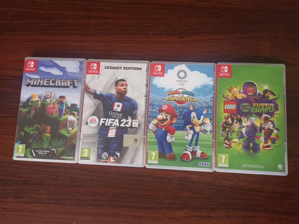 Nintendo Switch Minecraft Fifa Olympische spelen Lego, Ophalen of Verzenden