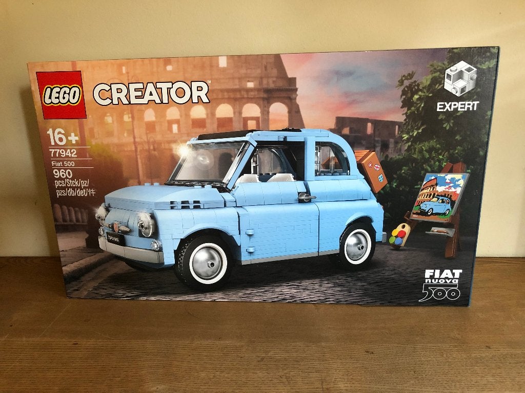 LEGO 77942 Fiat 500 (blue), Kinderen en Baby's, Lego, Nieuw, Ophalen of Verzenden, Compleet