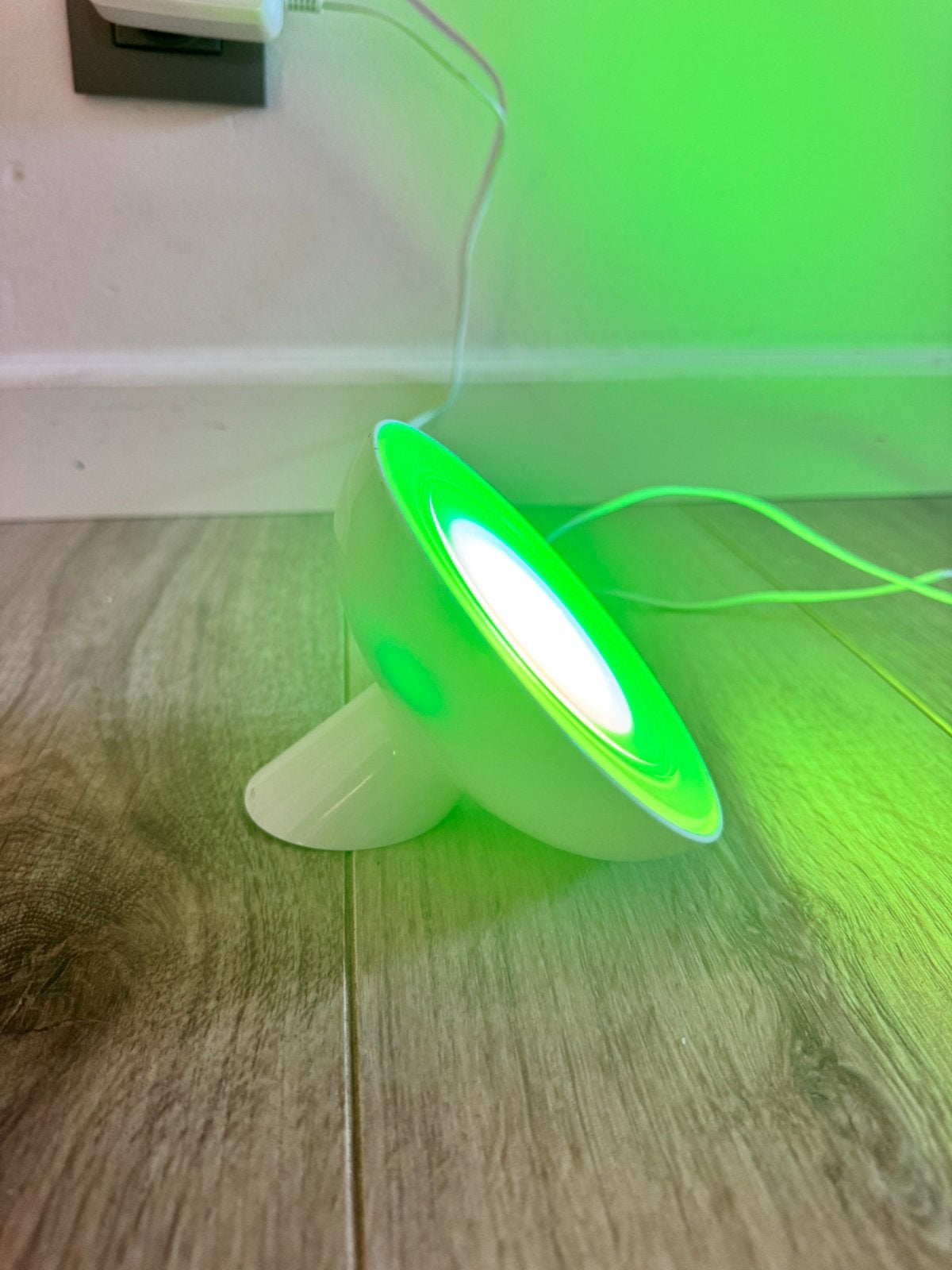 Philips Hue Bloom tafellamp, Ophalen, Bureaulamp, Gebruikt, Wit