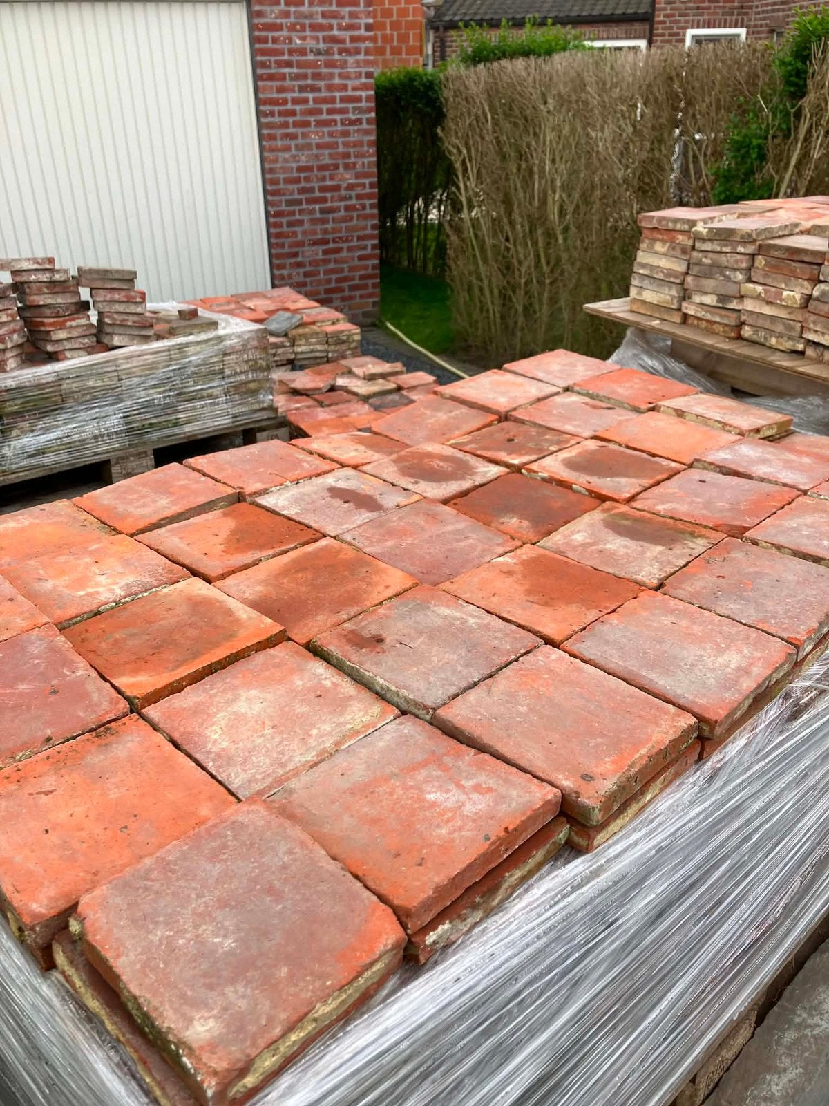 Terracotta tegels, Doe-het-zelf en Bouw, Ophalen, Gebruikt