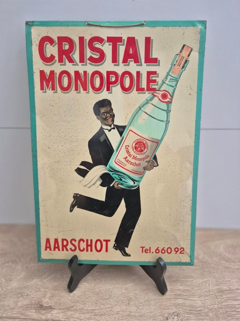 Cristal monopole reclamebord, Enlèvement ou Envoi, Panneau publicitaire
