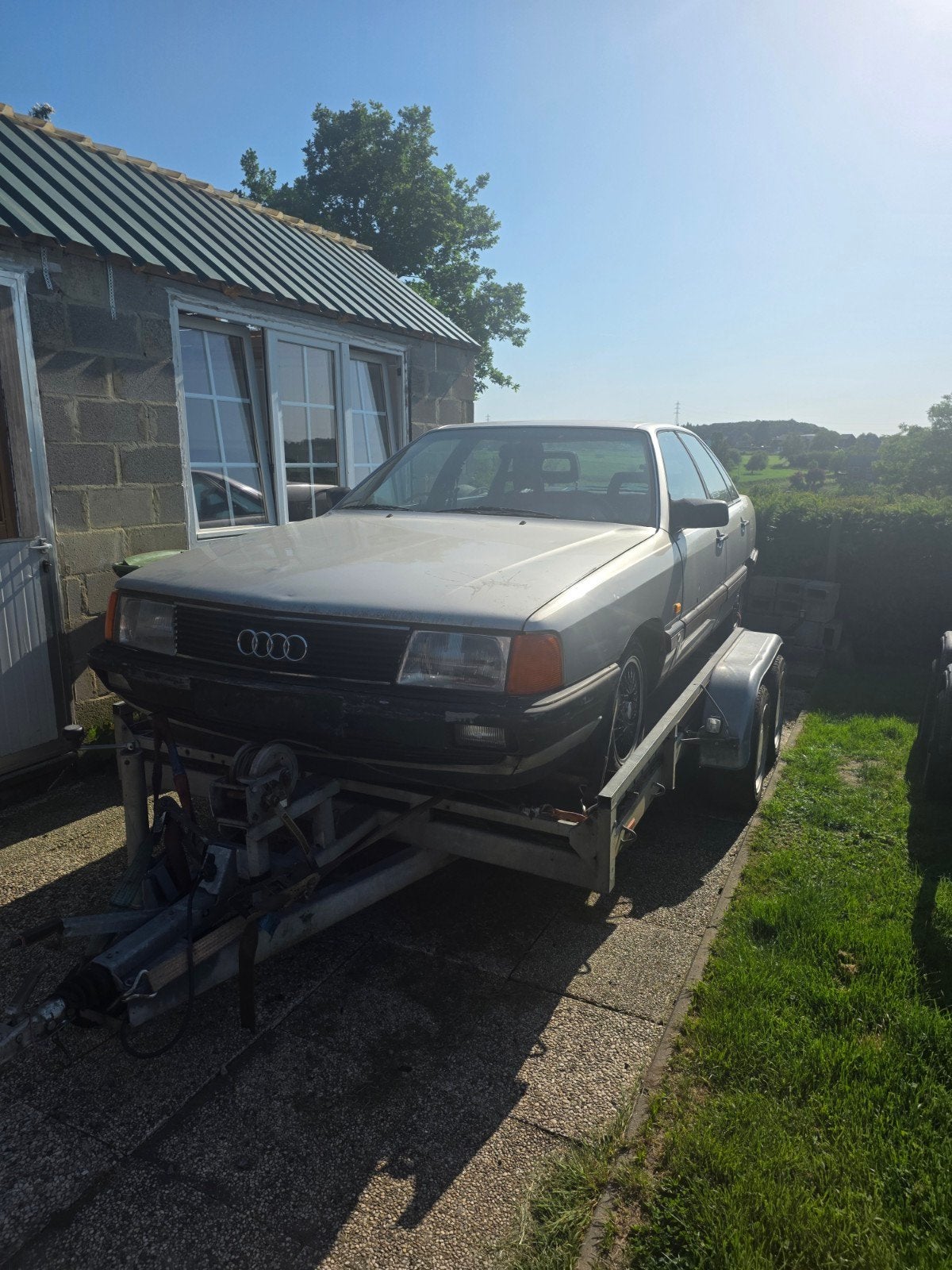 Audi 100 cs diesel 1987, Autos, Audi, Achat, 4 portes, Particulier, Tissu