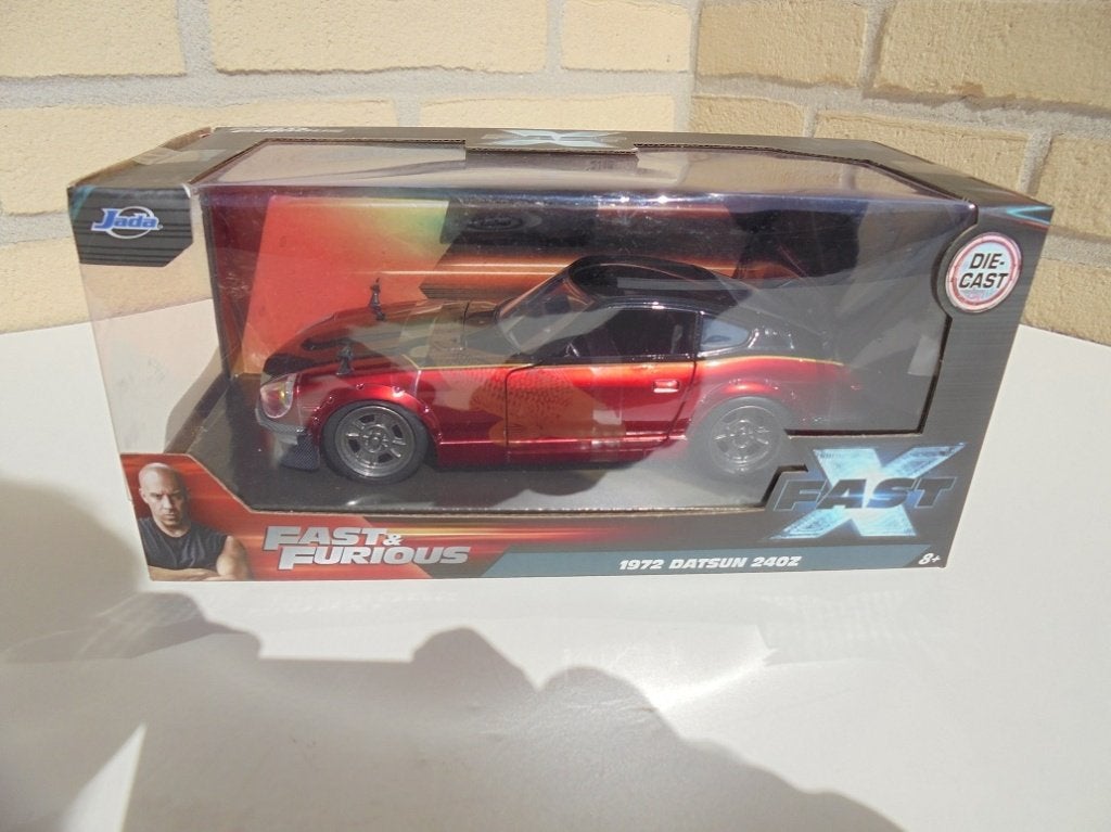 Fast and Furious 1972 DATSUN 240Z 1:24, Ophalen of Verzenden, Nieuw, Auto, Jada