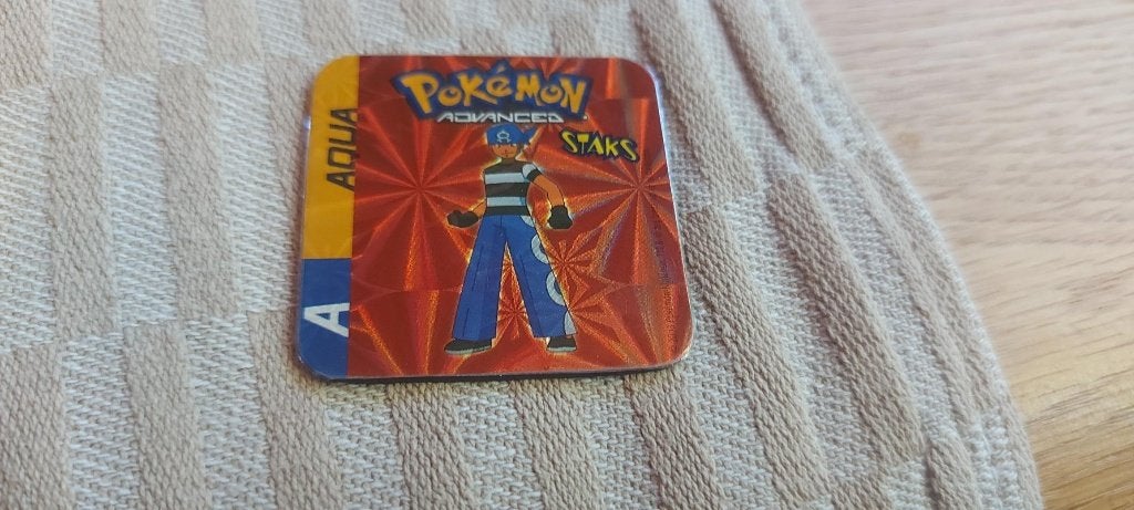 magneet speelgoed pokemon panini staks Team Aqua holo, Verzamelen, Ophalen of Verzenden, Nieuw
