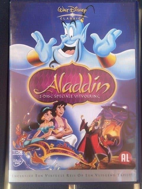 2-disc DVD Aladdin van Walt Disney Classics Nieuwstaat, Enlèvement ou Envoi, Tous les âges, Animation, Néerlandais