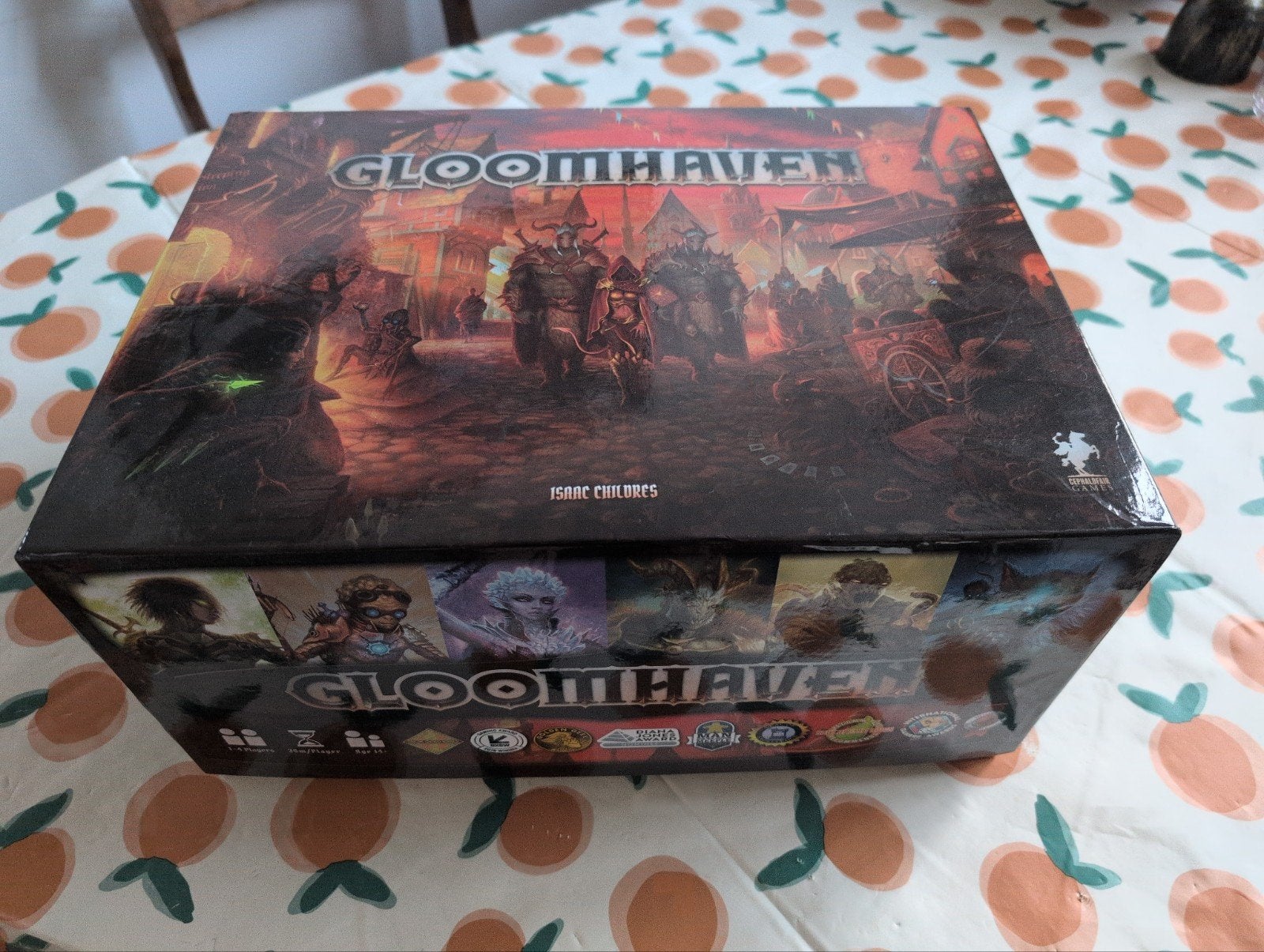Gloomhaven (anglais) - joué seulement quelques fois, Enlèvement