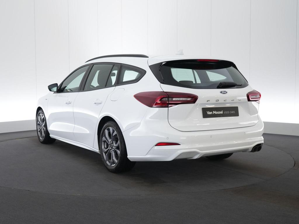 Ford Focus St Line Ecoboost, Auto's, Ford, Gebruikt, Wit, Bedrijf, 5 deurs