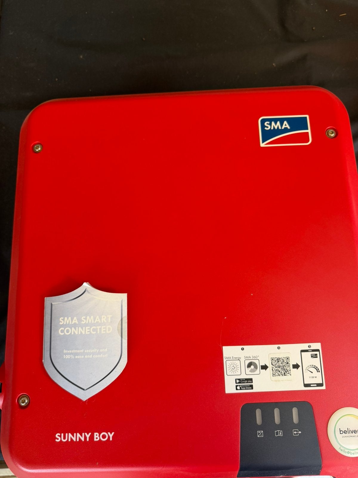 Omvormer sunny boy SB3.0-1AV-41, Doe-het-zelf en Bouw, Zonnepanelen en Toebehoren, Ophalen, Zo goed als nieuw
