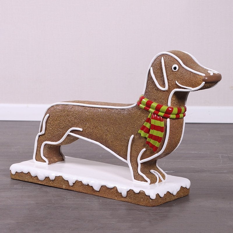 Longueur du chien en pain d'épice 81 cm - Chien, Enlèvement, Neuf