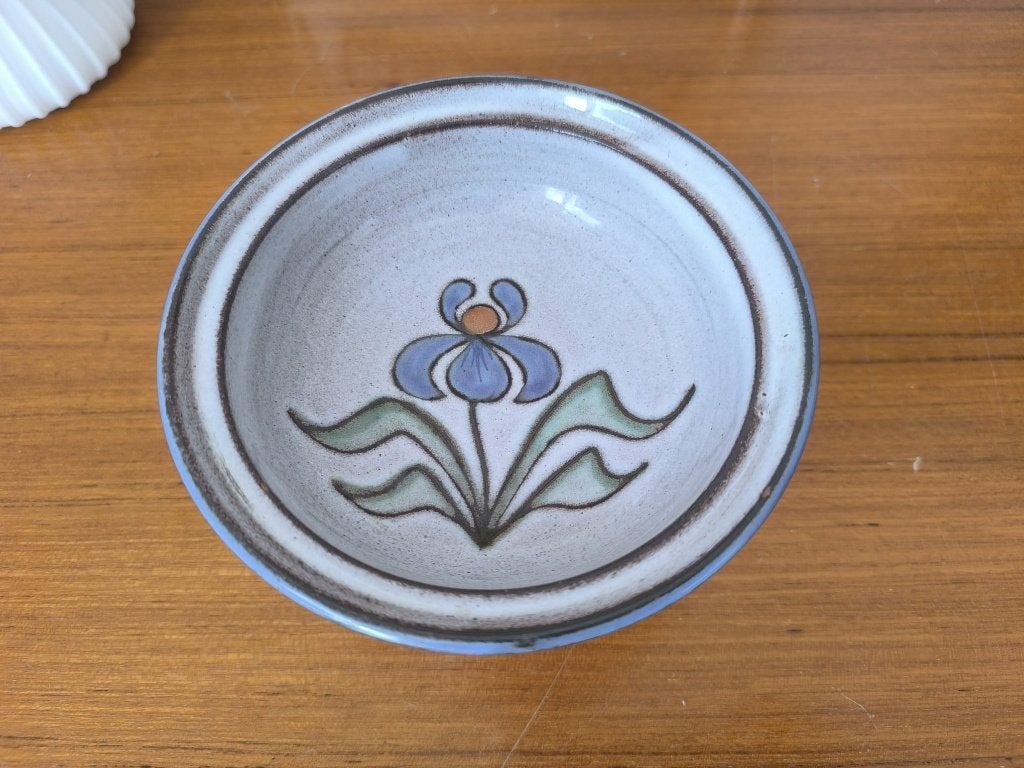 Coupe sur piédouche vintage en céramique de Vallauris, Antiek en Kunst, Antiek | Keramiek en Aardewerk, Ophalen of Verzenden