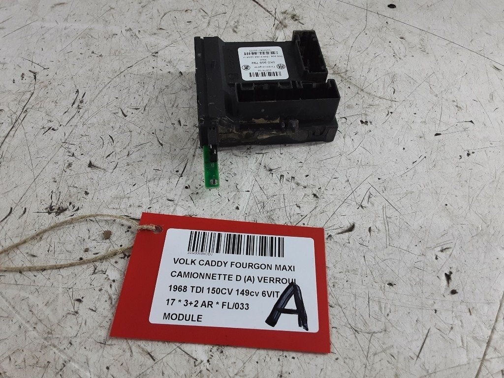 COMPUTER Volkswagen Caddy IV (01-2015/09-2020), Gebruikt, Volkswagen, Mevr. I. Hauben, Rue de l'Espoir 34 34
4030  GRIVEGNÉE, BE