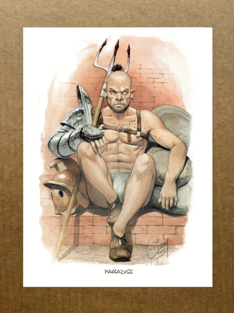 Murena - Ex-libris - Massam le gladiateur - Paradise- Delaby, Livres, Envoi