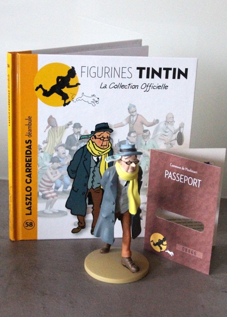 Moulinsart figurine n 58 Carreidas Tintin Hergé Kuifje, Collections, Envoi, Tintin, Comme neuf