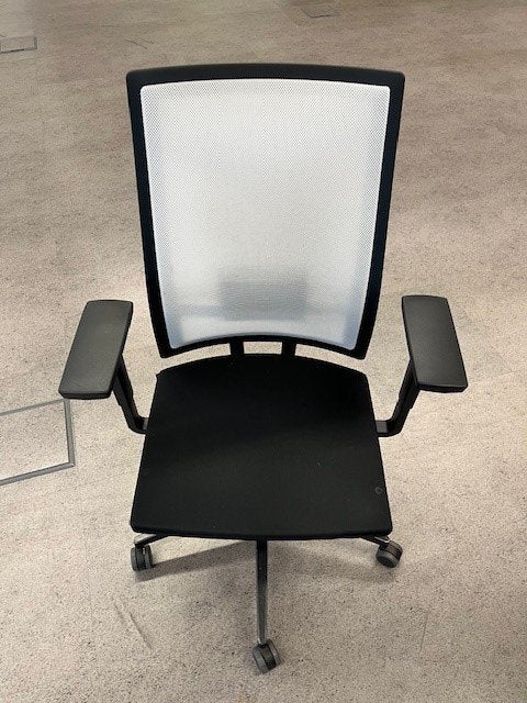Chaise sur roulettes pour bureau professionnel, Maison & Meubles, Enlèvement ou Envoi, Comme neuf, Réglable