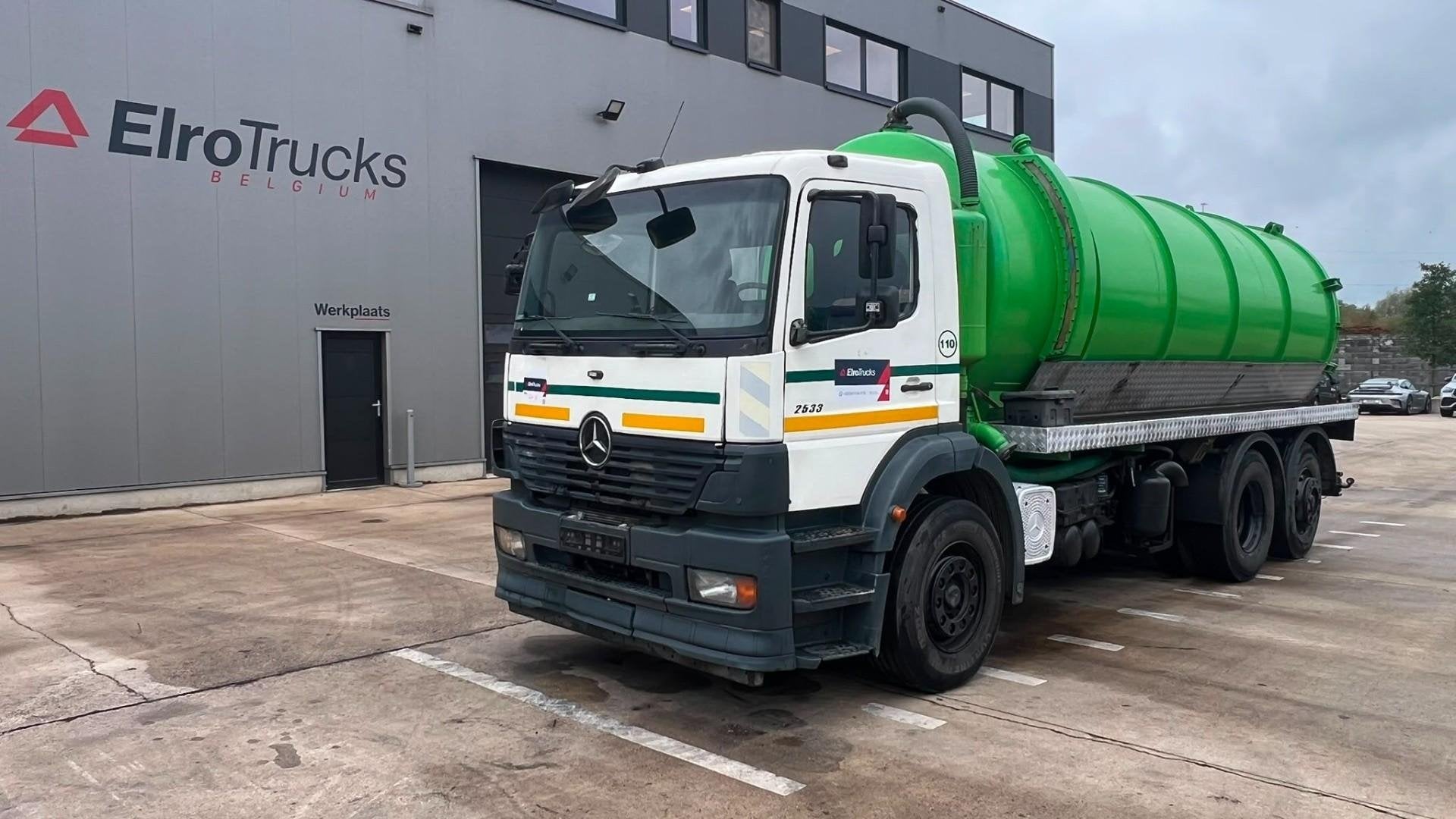 Mercedes-Benz Atego 2533 (VIDANGEUR / VACUUM / MANUAL GEARBO, Auto's, Vrachtwagens, Euro 2, Overige kleuren, Mercedes-Benz, Bedrijf