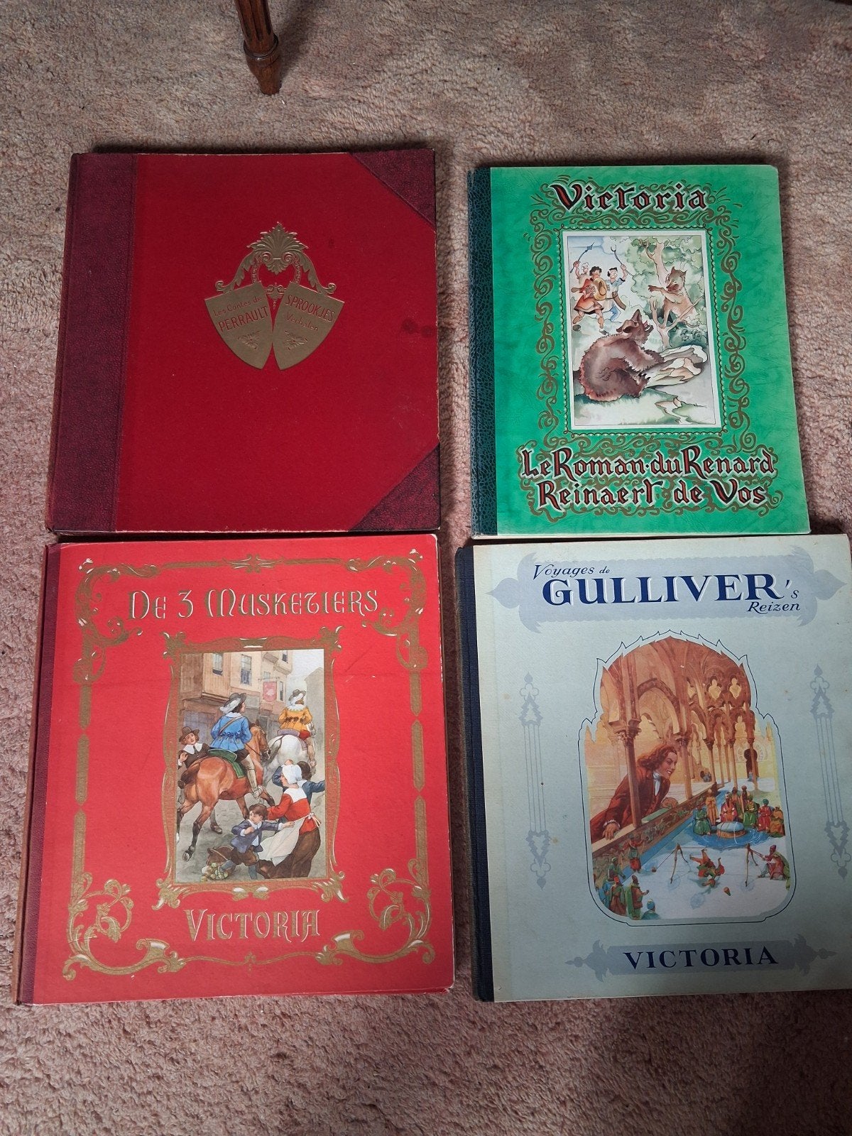 5 complete sprookjesboeken uit jaren 50/ 60, Boeken, Sprookjes en Fabels, Ophalen of Verzenden