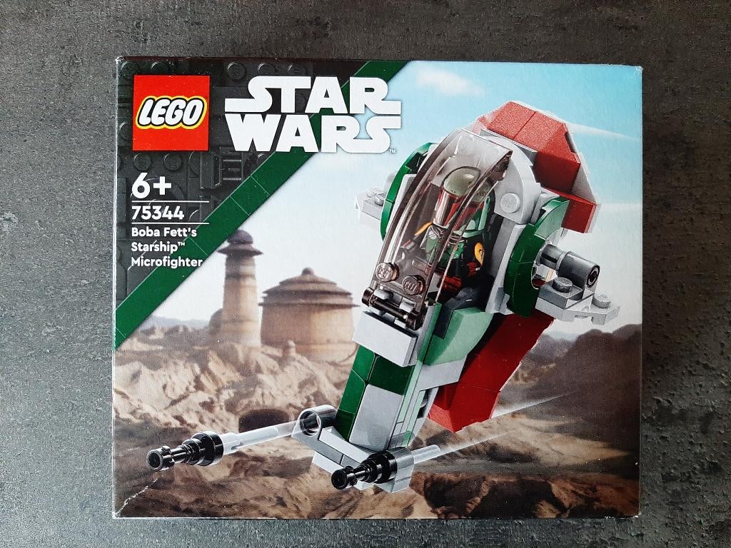 Lego Star Wars 75344: Boba Fett's Starship, Neuf, Lego, Ensemble complet, Star Wars
